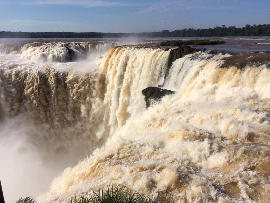 Argentinean Falls with Gran Aventura Boat Tour - The Lower Circuit brings you close to the spray