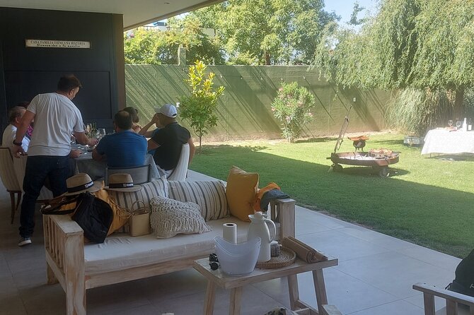 Asado em Casa Mendocina Experience with Friends - Watching the Meal Turn Toward the Flame