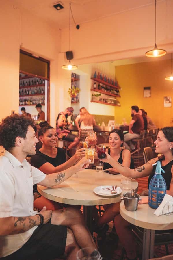 Bar Safari: 4 Best Mendoza’s Bars in 1 night. + Full Dinner - Rabbit Lounge finishes with bubbles and dessert