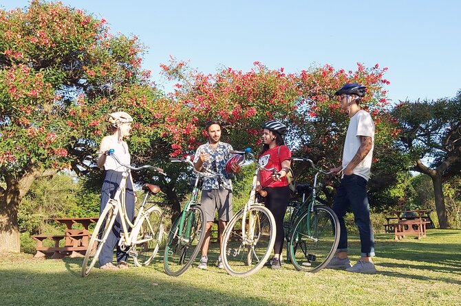 Bike tour the city center and Puerto Madero, mate included - Puente de la Mujer and the Puerto Madero Docks