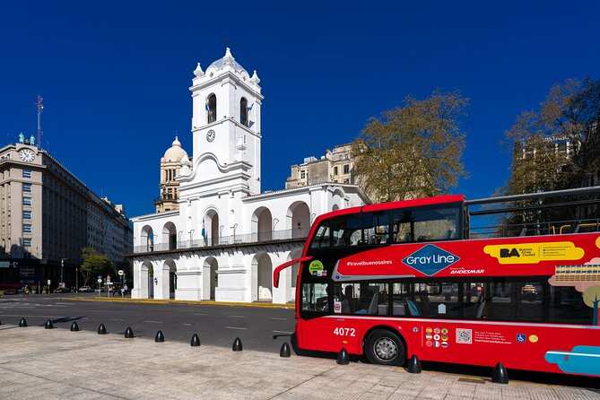 Buenos Aires Hop-On Hop-Off Bus, Free Walking Tours & Discounts - The central loop: Diagonal Norte to San Telmo