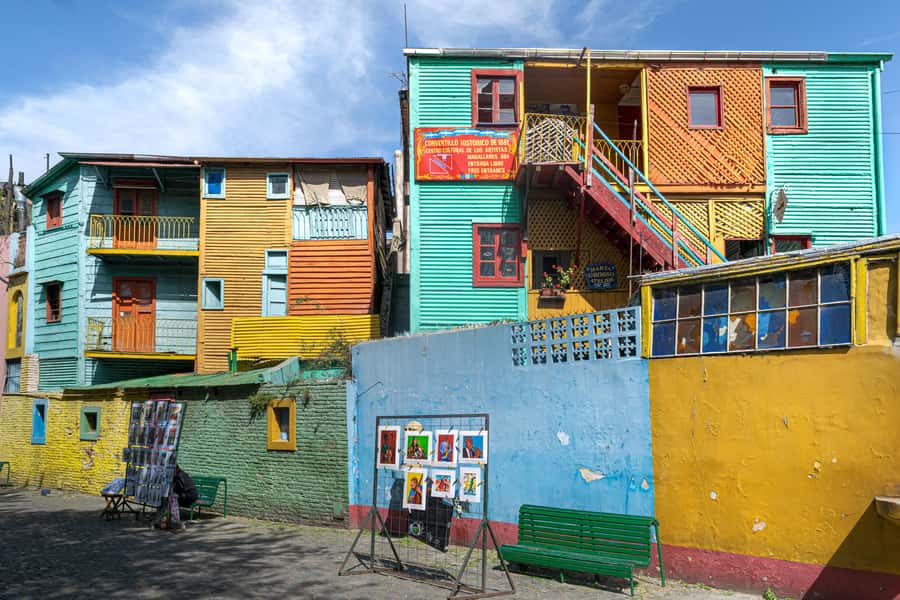 Buenos Aires: La Boca Guided Walking Tour in English - The colorful conventillos and La Boca’s visual character