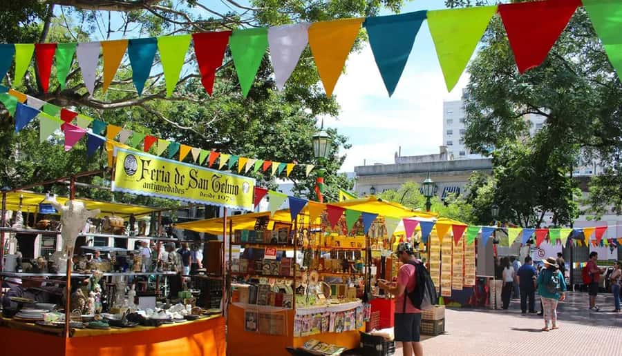 Buenos Aires: San Telmo and Market Guided Walking Tour - The Sunday fair and San Telmo Square
