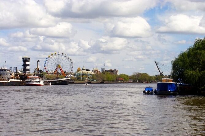 Buenos Aires Shore Excursion: Half-Day Tour to Tigre Delta - Boarding the catamaran at Puerto de Frutas