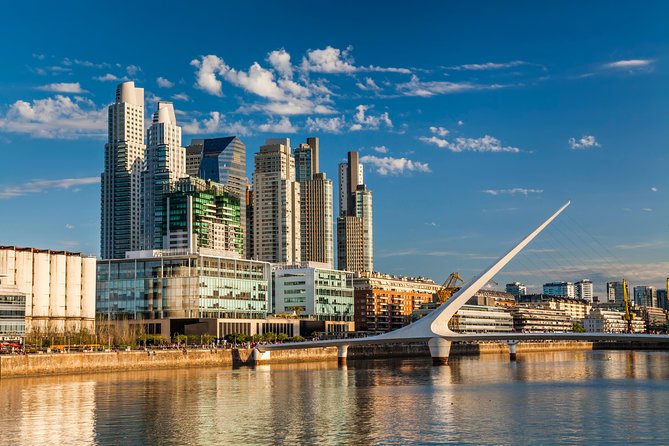 Buenos Aires Walking Tour with Local Guide and Optional Rooftop - The Obelisk and Avenida 9 de Julio show city scale