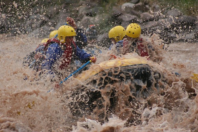 Cacheuta Hot Springs Park + Intermediate Rafting - From Mendoza to the Potrerillos mountains