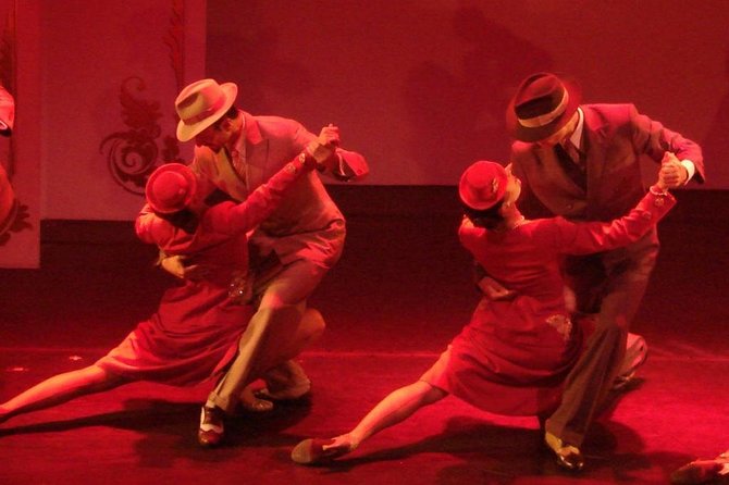 Cafe de los Angelitos Tango Show with Optional Dinner - Six pairs of dancers and a live orchestra