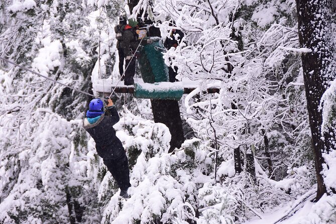 Cerro Lopez Zipline Adventure from Bariloche - What you can see between each ride