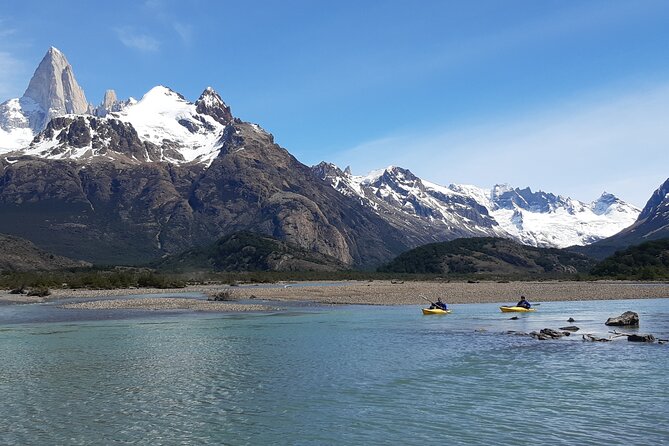 Chalten Kayak at the Rio de las Vueltas - Paddling 12 kilometers beneath Fitz Roy