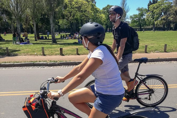 Cultural Experience by Bike around Palermo and Recoleta Max 6 ppl - Floralis Generica and the Law School