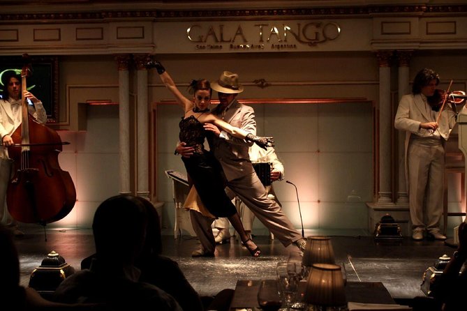 Dinner Show at Gala Tango with optional Vintage Bus Transfer - The orchestra gives the show its backbone