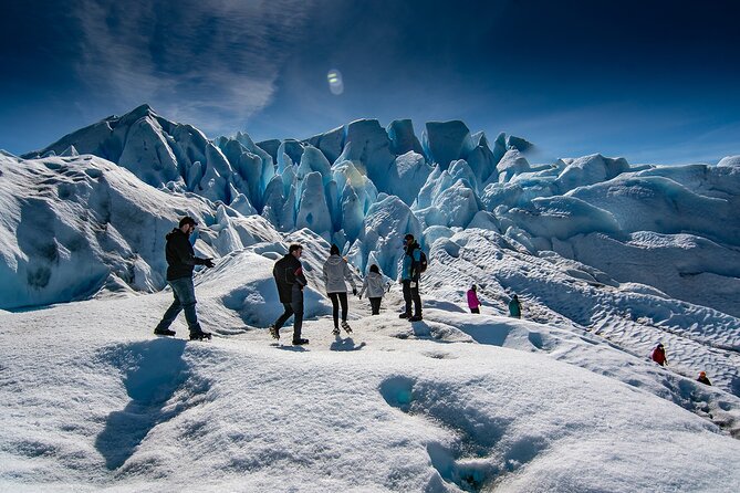 El Calafate Perito Moreno Glacier Minitrekking Adventure Tour - Gearing up beside the glacier