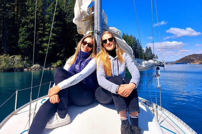Exclusive Sailboat Trip through the Lakes of Bariloche - Sailing the Bell Arm beside San Pedro