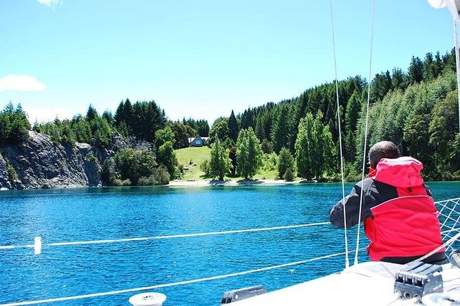 Exclusive Sailboat Trip through the Lakes of Bariloche - The Bahia Serena pause and onboard snacks