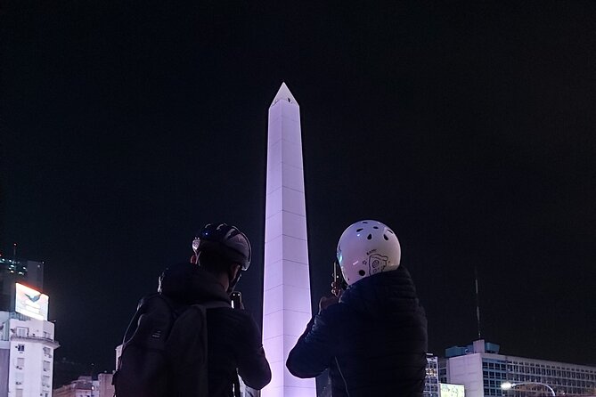 Experience the Lighted Night of Buenos Aires in a Bike - Plaza Lavalle and the Palacio de Tribunales