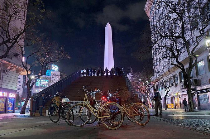 Experience the Lighted Night of Buenos Aires in a Bike - Plaza de Mayo and the struggle for independence