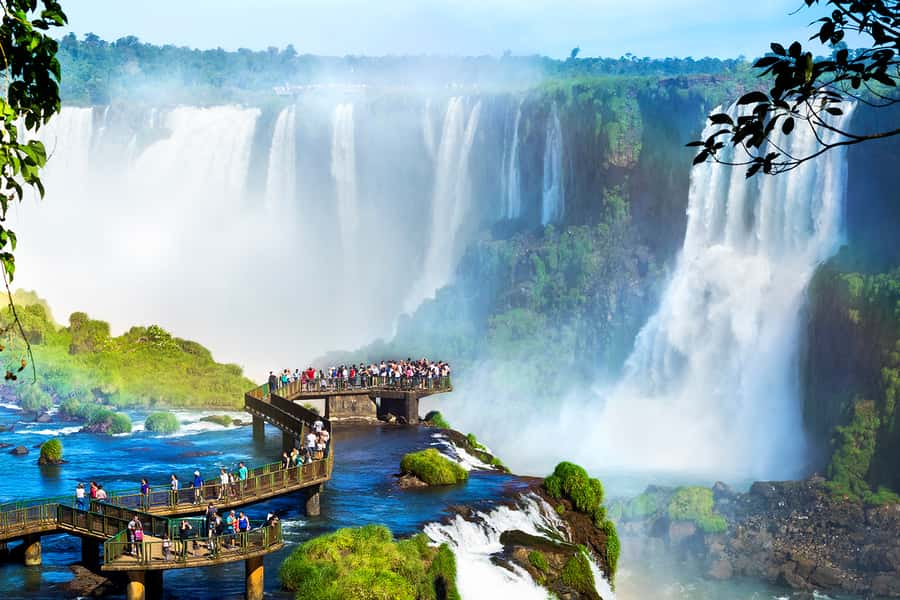 Explore Iguazu Falls in Brazil: An Unforgettable Experience - The rest area after the falls