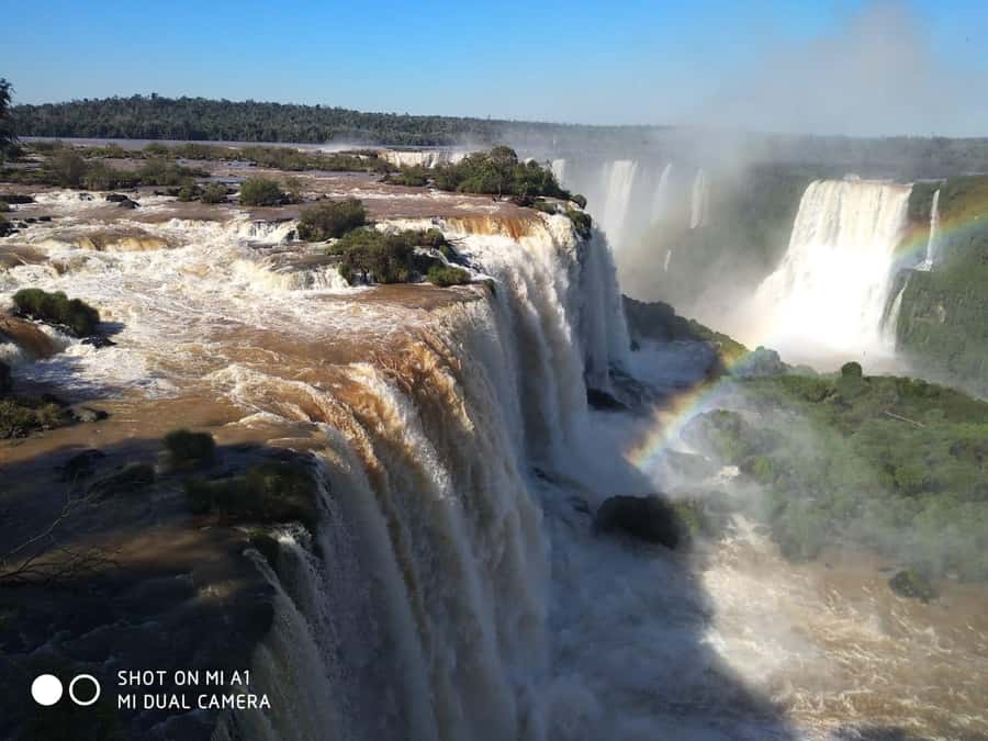 Foz do Iguaçu: Brazil/Argentina Sides Iguazu Falls Day Tour - The Argentine side and the long approach to Devil’s Throat