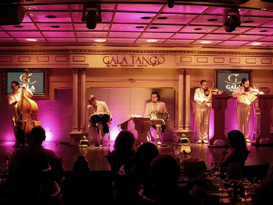 From Buenos Aires: Gala Tango Show Ticket with Upgrades - Hotel pickup at 6:30 pm