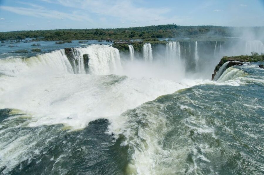 From Foz do Iguaçu: Argentinean Falls Tour with Pickup - The Upper Circuit: broad views without the climb