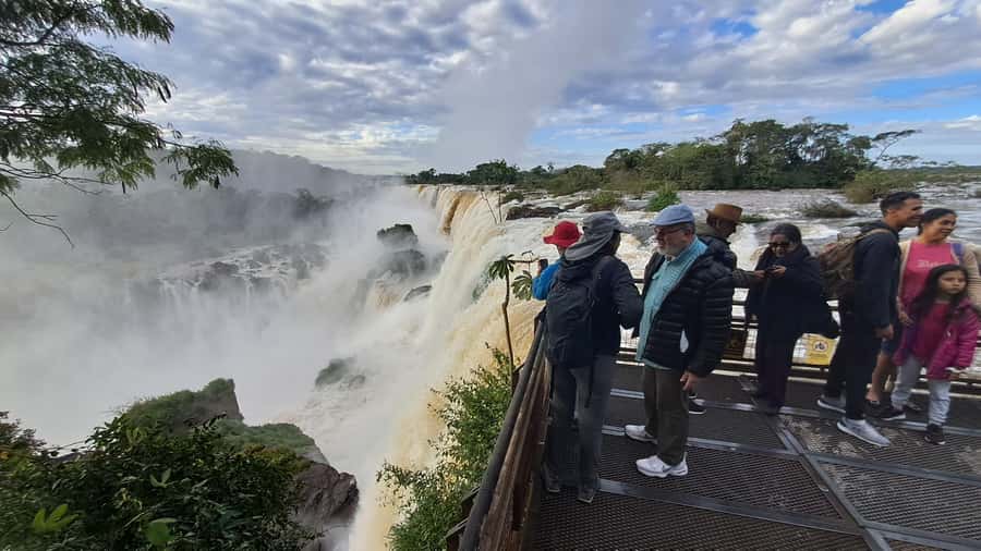 From Foz do Iguaçu: Iguazú Falls Boat Ride Argentina - Devil’s Throat, the loudest first stop