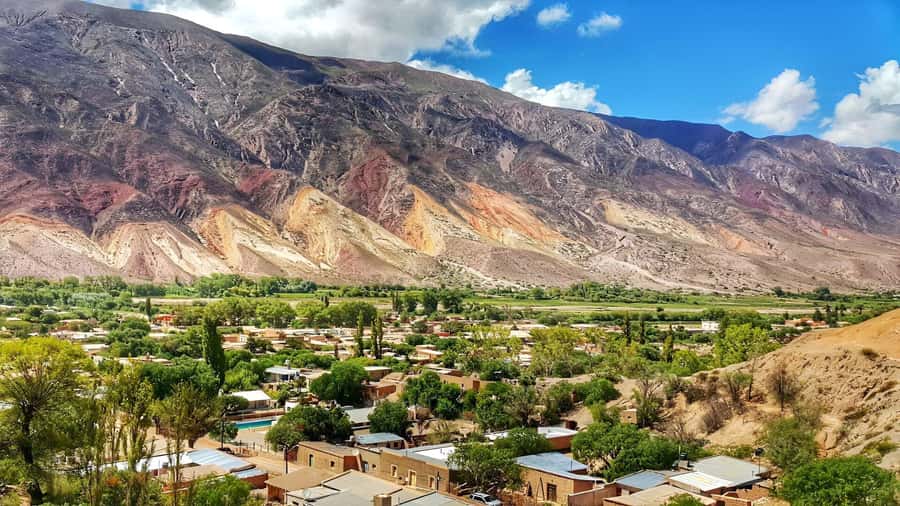 From Jujuy: Quebrada de Humahuaca, Purmamarca and Tilcara - Meeting in Ciudad de Nieva at 9:30