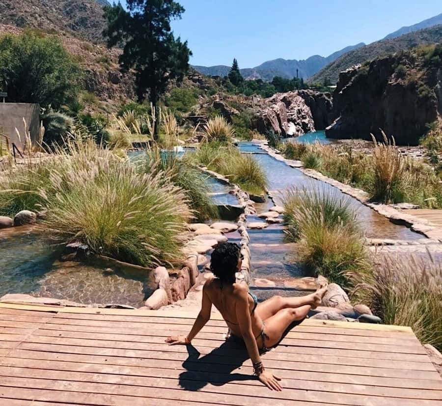 From Mendoza: Premium Spa Day at the Cacheuta Hot Springs - Arriving at Termas de Cacheuta