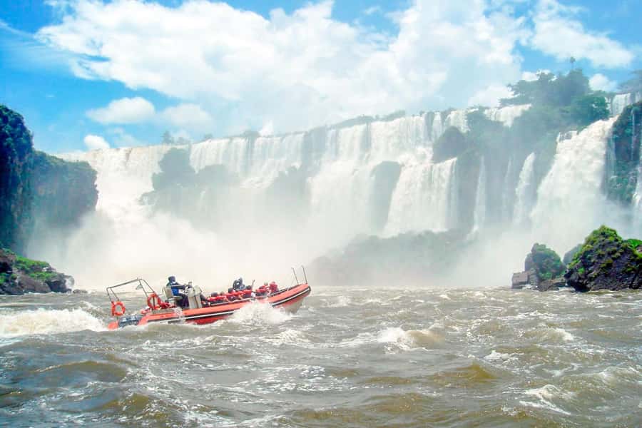 From Puerto Iguazu: Argentinian Iguazu Falls with Boat Ride - Walking down to Puerto Macuco