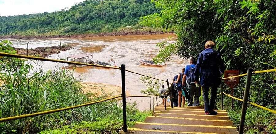 From Puerto Iguazu: Argentinian Iguazu Falls with Boat Ride - The San Martin and Devil’s Throat viewpoints