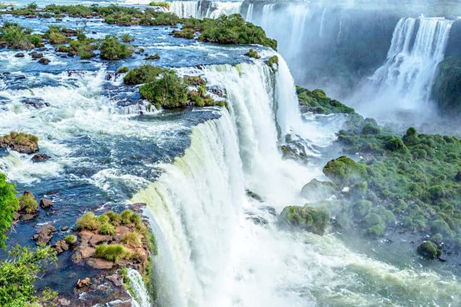 From Puerto Iguazu: Argentinian Iguazu Falls with Ticket - The upper circuit for broad views