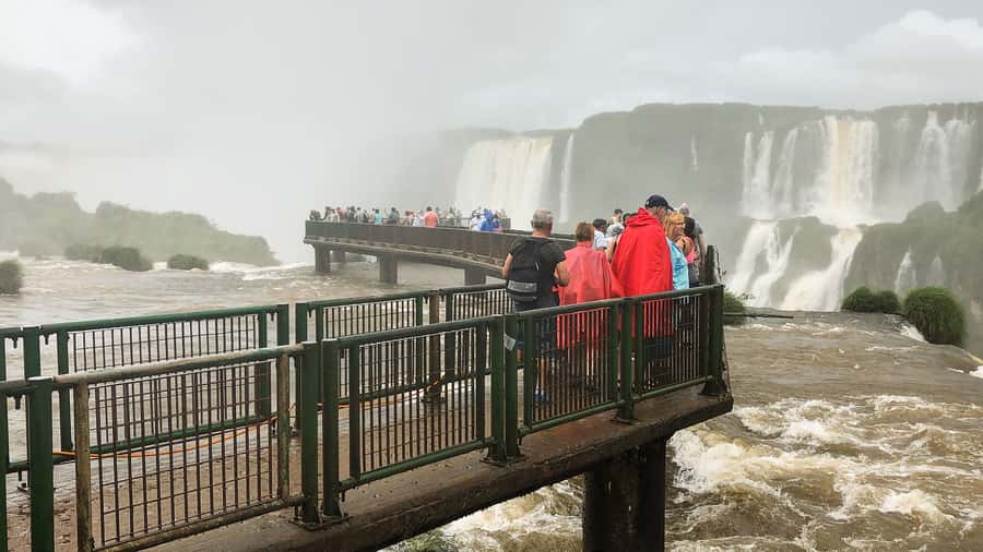 From Puerto Iguazu: Half-Day Brazilian Falls Excursion - Entering Iguaçu National Park