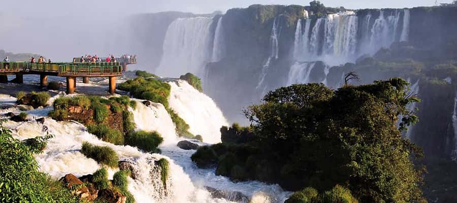 From Puerto Iguazu: Half-Day Brazilian Falls Excursion - Pickup from Puerto Iguazu between 8:30 and 9:30 AM