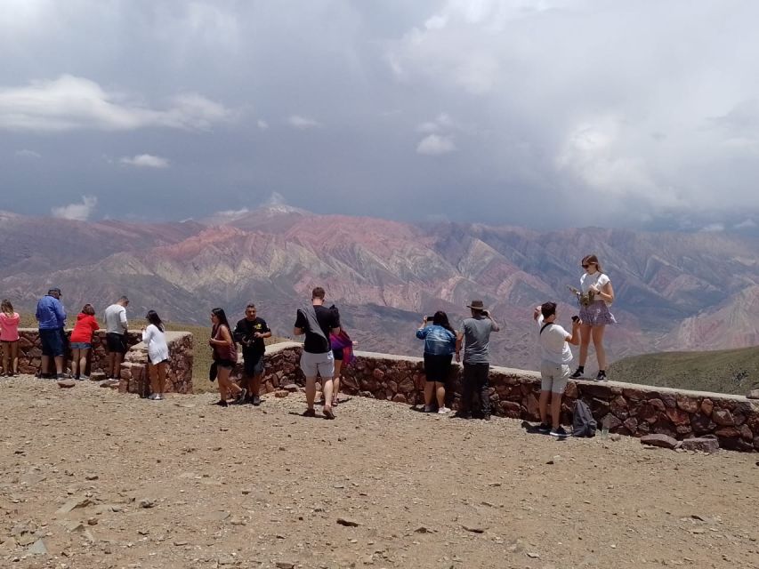 From Salta: Cafayate, Salinas Grandes, & Hornocal Tour - Day two: Purmamarca and the white sweep of Salinas Grandes
