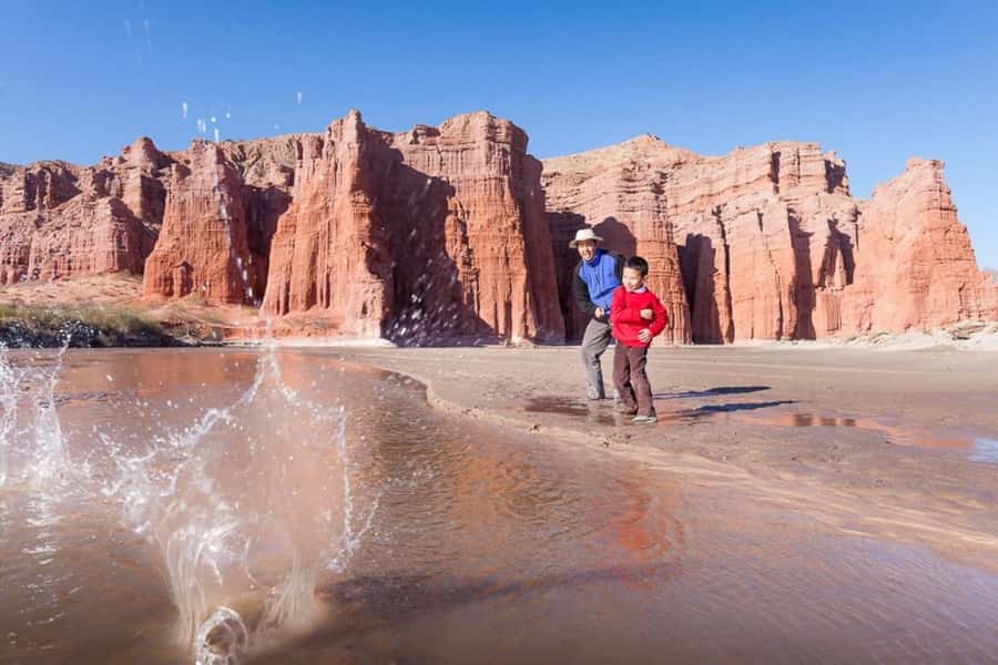 From Salta: Day Trip to Cafayate - Leaving Salta through the Lerma Valley