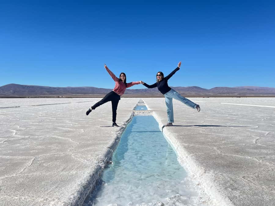 From Salta: Great Salt Flats Day Tour - San Antonio de los Cobres at high altitude