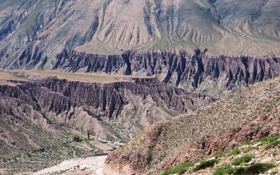 From Salta: Salinas Grandes, Purmamarca and Cuesta de Lipán - Tumbaya and the long ride back