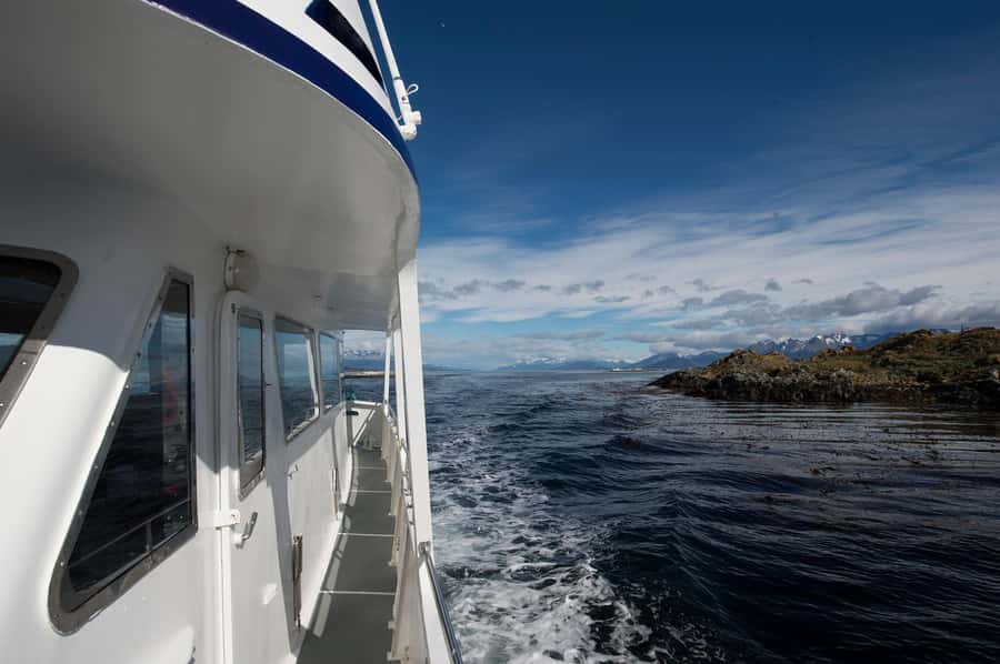 From Ushuaia: Beagle Channel Yacht Sailing Tour - Les Eclaireurs lighthouse from the water