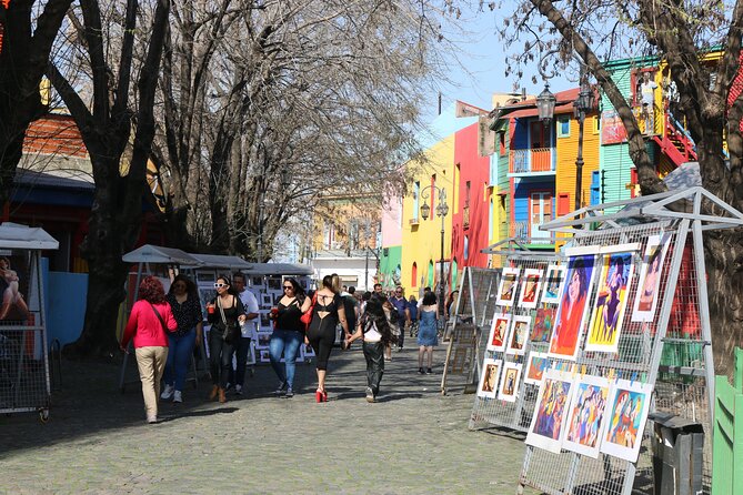 Full Day City Tour in Buenos Aires, Recoleta Cemetery and Tigre - Puerto de Frutos is shopping with a riverfront past