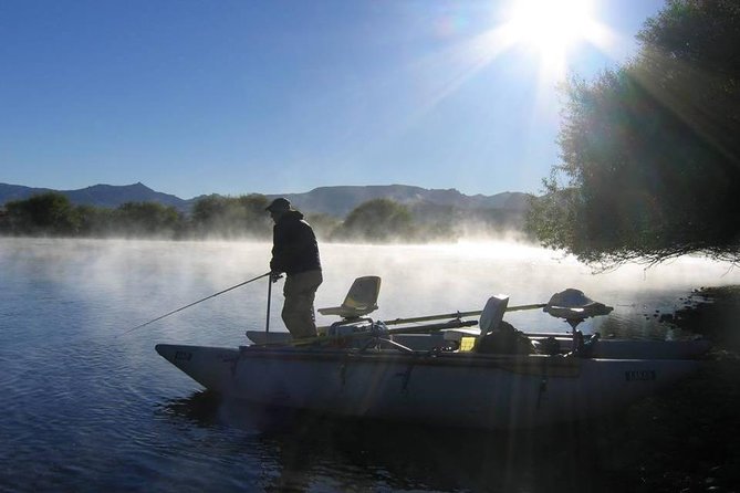 Half Day Flyfishing Or Spinning In The Limay River from Bariloche - Rainbow trout, brown trout, and Patagonian perch