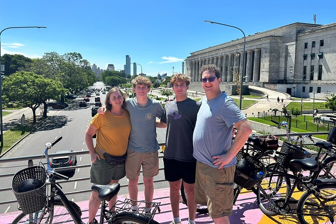 Half-Day Recoleta and Palermo Bike Tour in Buenos Aires - Entering Recoleta through France Square