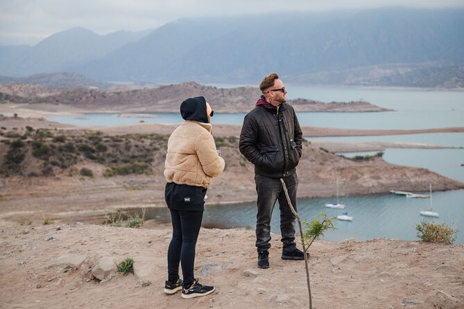High Mountain, Aconcagua and Inca Bridge - Potrerillos Reservoir starts the climb
