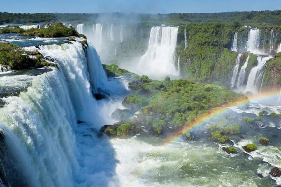 Iguazu Falls Argentinas Tour and Great Adventure Boat Tour - Devil’s Throat: the day’s great wall of water