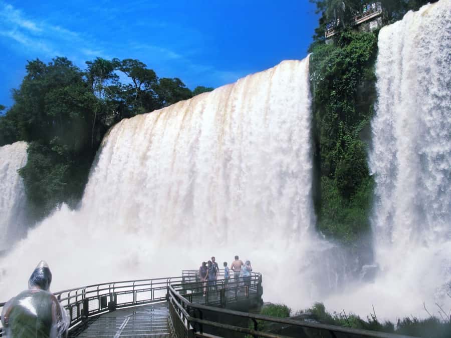 Iguazu Falls Argentinean Side from Puerto Iguazu - The 1,600-meter Lower Path