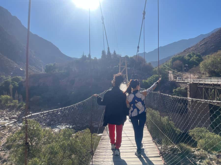 InBuddies Mendoza: Mountain Road Experience - Cacheuta and the Suspension Bridge