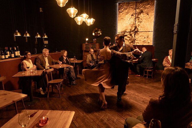 Intimate Underground Tango Show by Secreto Tango Society - One couple, one singer, and two musicians
