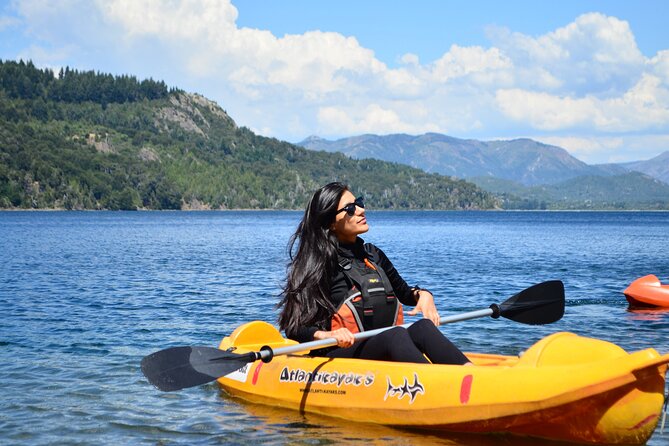 Kayak Simple rental in Moreno Lake - What your hour on Lake Moreno looks like