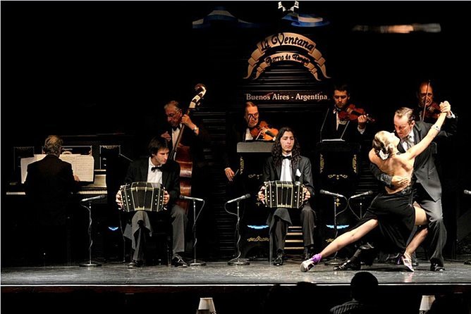 La Ventana Tango Dinner Show with optional Vintage Bus Transfer - Entering La Ventana in San Telmo