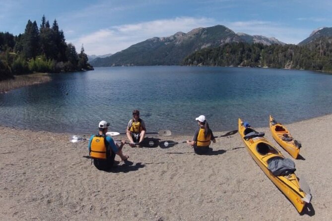 Lake Moreno or Lake Gutiérrez Kayaking - Getting ready for the first launch