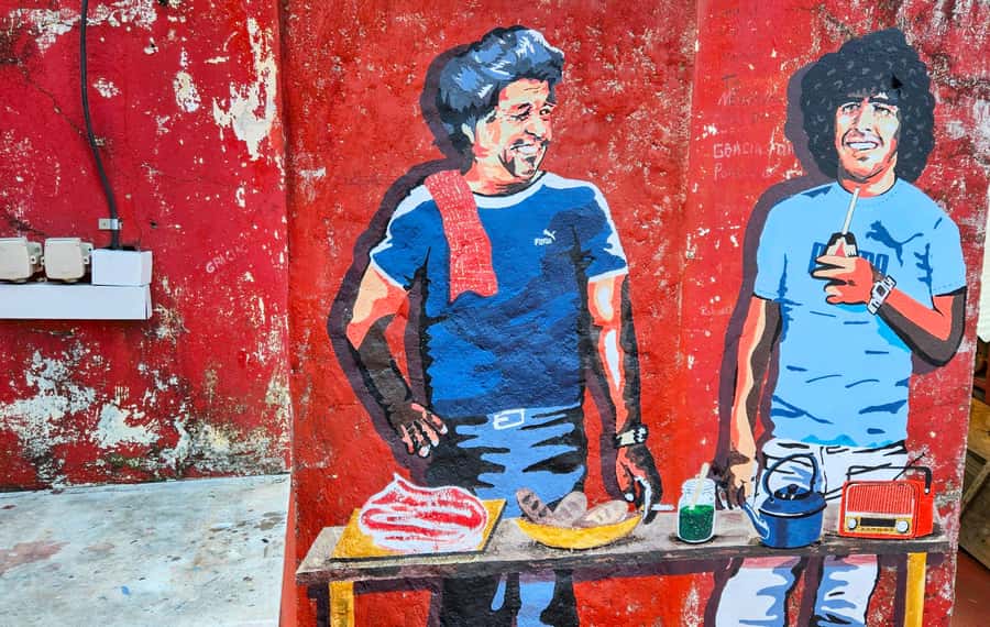 Maradona Tour: Murals, Chapel, Stadium, Museum, Casa D10S - Inside the Diego Armando Maradona Museum