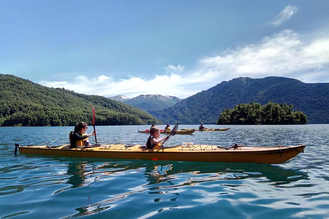 Mascardi Lake Kayaking and Trekking - Paddling from Wiritray toward Playa Leones